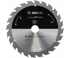 Bosch Standartinis medžiui 165x20/16x1,5/1,0x36T