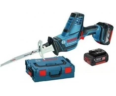 Tiesinis pedalo klasė Bosch GSA 18 V-LI C Professional; 18 V; 2x5,0 metų.
