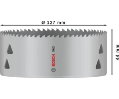 Bosch PIÅA Gręžimo karūna PRO MULTI MATERIAL 127 MM