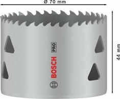 „Bosch HSS-Bimet.žalias.body PRO“ 70 mm