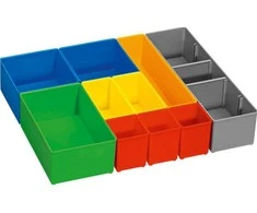 Bosch Lagaminų sistema i-Boxx inset box set 10 pcs