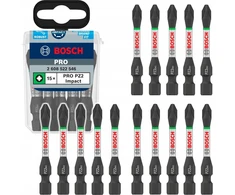 „Bosch PRO PZ2“ smūginis antgalis, 55 mm, 15 vnt.