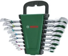 Kombinuotų veržliarakčių komplektas Bosch 1600A027PS; 8 vnt.
