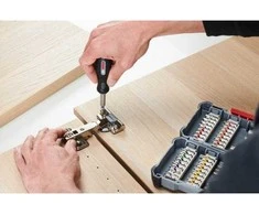 Bosch 44 1 dalių komplektas antgal. rankena