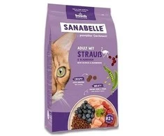 BOSCH Sanabelle Life Adult with ostrich & blueberries – sausas kačių maistas – 8kg
