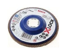 Bosch XLOCK žiedlapiniai diskai D 125 mm; K 120, lenktas