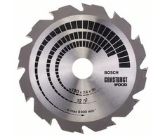 Bosch PRO Construct wood 190x30x2.6/1.6x12T