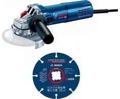 Kampinis šlifuoklis Bosch GWS 9-125 S; 125 mm; 900 W