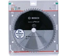 Pjovimo diskas Bosch Standard for Wood 2608837742; 305x30 mm; Z60