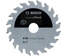 Bosch Standard for Wood 85x15x1,1/0,7x20T