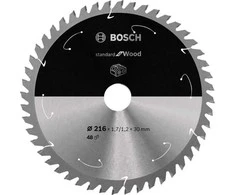 Pjovimo diskas medienai Bosch Standard for Wood 2608837723; 216 mm