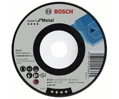 Bosch Šlif.diskas, lenktas 125x22x6 mm, metalui