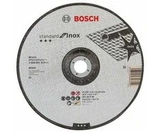 Bosch Pjov.diskas, lenktas Inox,D=230mm,25vnt
