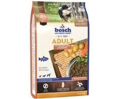 bosch Dog ADULT SALMON &amp; POTATO (lašiša ir bulvės) 3kg