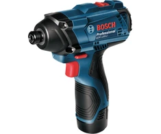Smūginis veržliasūkis Bosch GDR 120-LI; 12 V; 2x2,0 Ah akum.