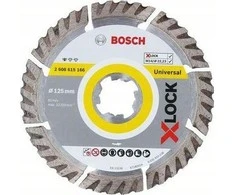 Bosch XLOCK Deimant.pjov.diskas Standard fUniversal 125mm