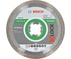 Bosch XLOCK Deimant.pjov.diskas Standard Ceramic 125 mm