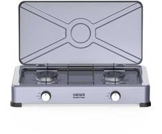 BoT Haeger GC-02E.022A Double Cook dviejų žiedų dujinė viryklė