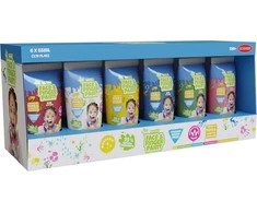 Boti Global Face Painttoos - 65ml Tubes 6-Pack (109004)