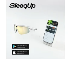 Botslab BleeqUp Ranger AI Sports Camera Glasses balta