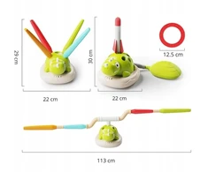 Bounn 3 viename dinozaurų sporto arkadinis žaislas