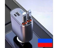 Bounn Automobilinis įkroviklis USB C 30W APPLE 12V 24V 4in1