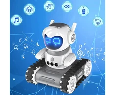 Bounn Nuotoliniu būdu valdomas robotas su racija ir LED emocijomis