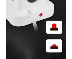 BOUNN viršįtampių apsaugos maitinimo laidas 11 lizdų 3xUSB 1,5m