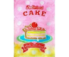 Box Candiy Box Candiy, meno rinkinys Muffin Watercolor