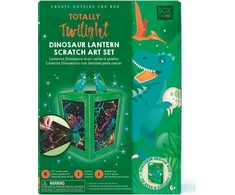 BOX CANDIY – Scratch Art Lantern – Totally Twilight Dinosaur – (BC-1936)