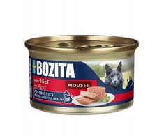 BOZITA Mousse jautiena – šlapias kačių maistas – 85g