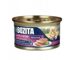 BOZITA Mousse Wild boar – šlapias kačių maistas – 85g