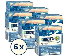 BOZITA Purely Paté Duoprotein jautiena and reindeer - wet dog food - 370g