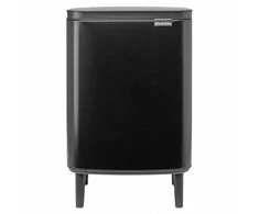 Brabantia Šiukšlių dėžė, Bo Hi 12L - Matt Juodas