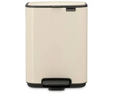 Brabantia atkritumu tvertne ar pedāli Bo, 4l, soft beige