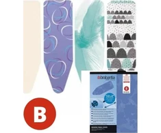 Brabantia Dėklas na deskę do prasowania 124x38cm Brabantia Mix Neutral skirtingos spalvos