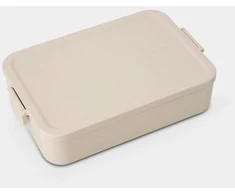 Brabantia Make &amp;amp| Take indas na lunch duży Priešpiečių dėžutė Soft rusvai gelsvas