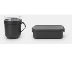 Brabantia Pietų indelių rinkinys Make &amp; Take 2 vnt.