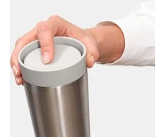 Termo puodelis BRABANTIA Make &amp; Take, šv. pilkos sp., 360 ml