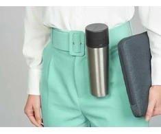 BRABANTIA Make &amp;amp| Take thermal mug 0.5 L dark pilka 228643