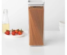 Brabantia kvadratinis indas 2,5 l „Tasty+“ kamuoliukas 122545