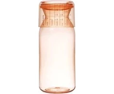 Brabantia Maisto produktų indas su matavimo skale - 1.3 L oranžinis BRB