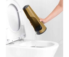 Brabantia Renew WC šepetys su laikikliu Warm Gold 255182