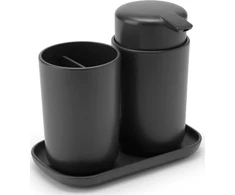 Brabantia Vonios kamb. rink. ReNew 3vnt. - Dark Pilkas