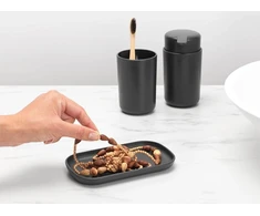 Brabantia Vonios kamb. rink. ReNew 3vnt. - Dark Pilkas