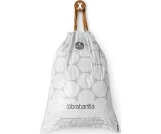 Brabantia Šiukšlių maišeliai X 10-12 l (dalytuve 40 maišelių)