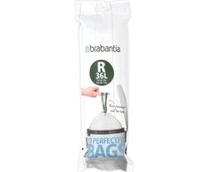 Brabantia PerfectFit Bin Liner Type R, 36 L, 10 maišelių