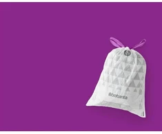 Brabantia šiukšlių maišai PerfectFit dydis C 10-12L 40 vnt. 137945