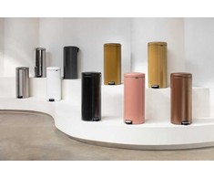 Šiukšliadėžė Brabantia Šiukšliadėžė NewIcon 30 Liter Warm Gold