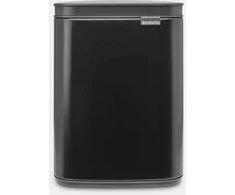 Brabantia Bo Waste Bin, 4L - Matt Juodas